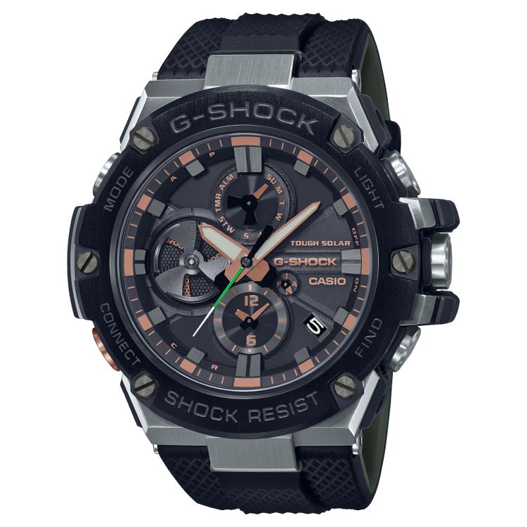 Casio G-STEEL GSTB100GA-1A G-shock Erkek Gri | GYTCED654