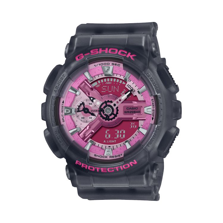 Casio Gray Analog-digital GMAS110NP-8A G-shock Kadın Gri Pembe | BDWVZA519