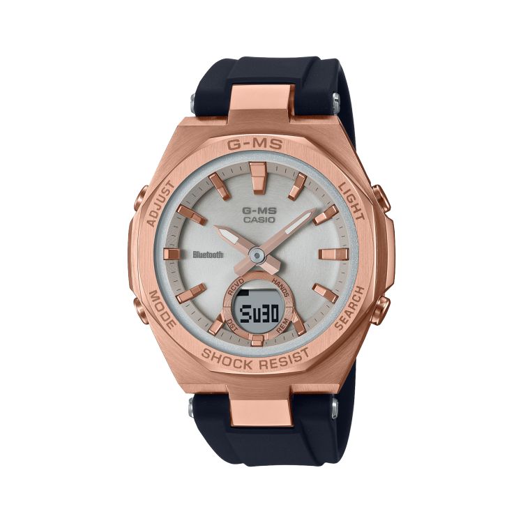 Casio MSGB100G-1A Baby-G Kadın Siyah Pembe Altın | BIFHSC139