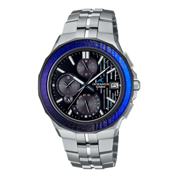 Casio Manta OCWS5000MB1A Oceanus Erkek Mavi Açık Mavi | GLUCRM491