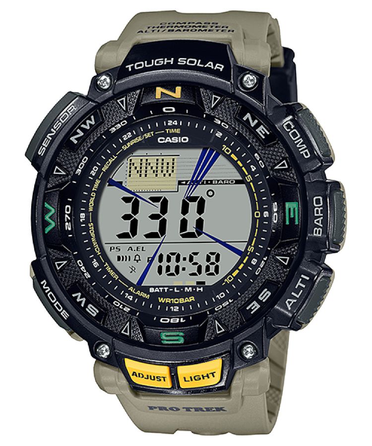 Casio PRG240-5 Pro Trek Erkek Siyah | JUDPFL487