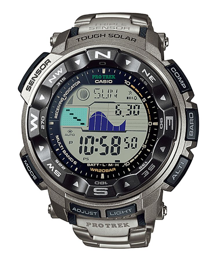 Casio PRW2500T-7 Pro Trek Erkek Titanyum | DOQKTR934