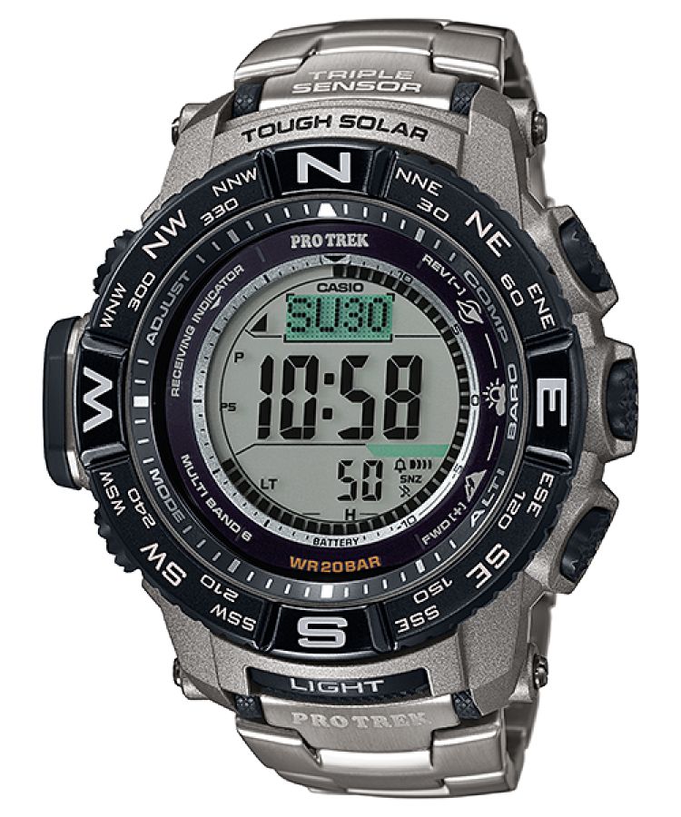 Casio PRW3500T-7 Pro Trek Erkek Titanyum | QXMAZJ807