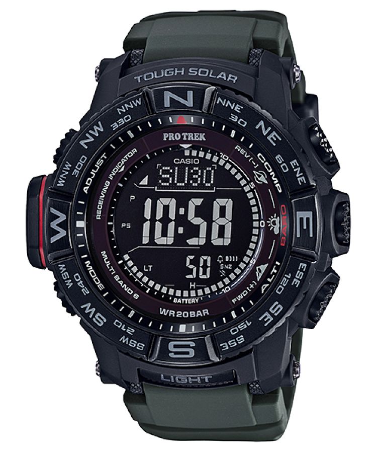 Casio PRW3510Y-8 Pro Trek Erkek Siyah | YFCUMH425