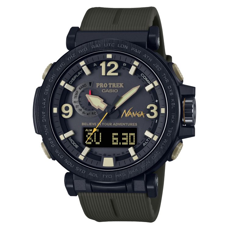 Casio PRW-6600 Series PRW6630NA-1A3 Pro Trek Erkek Siyah | JBVWCH762