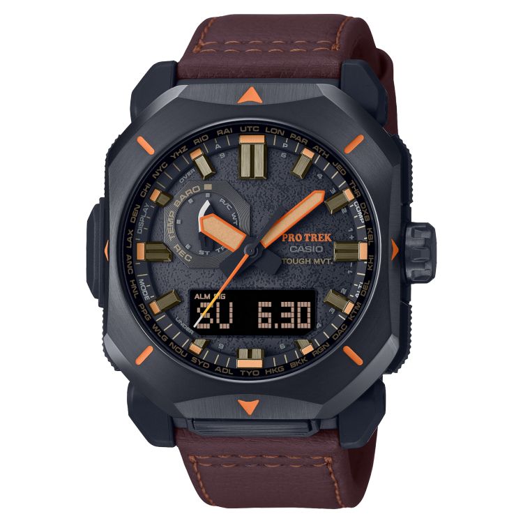 Casio PRW-6900 Series PRW6900YL-5 Pro Trek Erkek Siyah | DPMYOV562