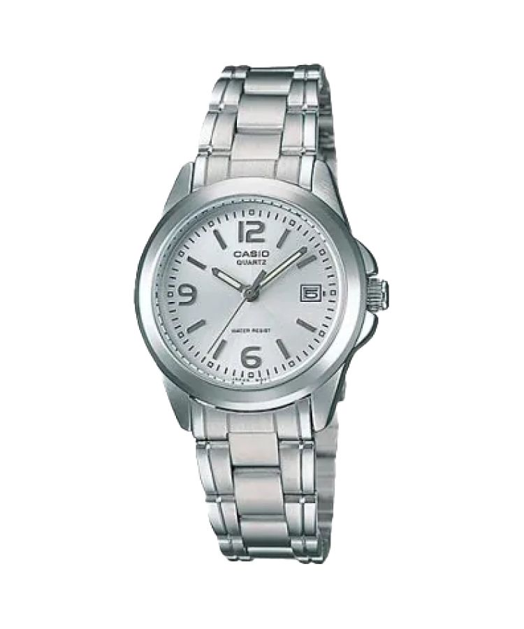 Casio Stainless Steel Analog LTP1215A-7A Casio Erkek Gümüş Gri | HGBKIM165