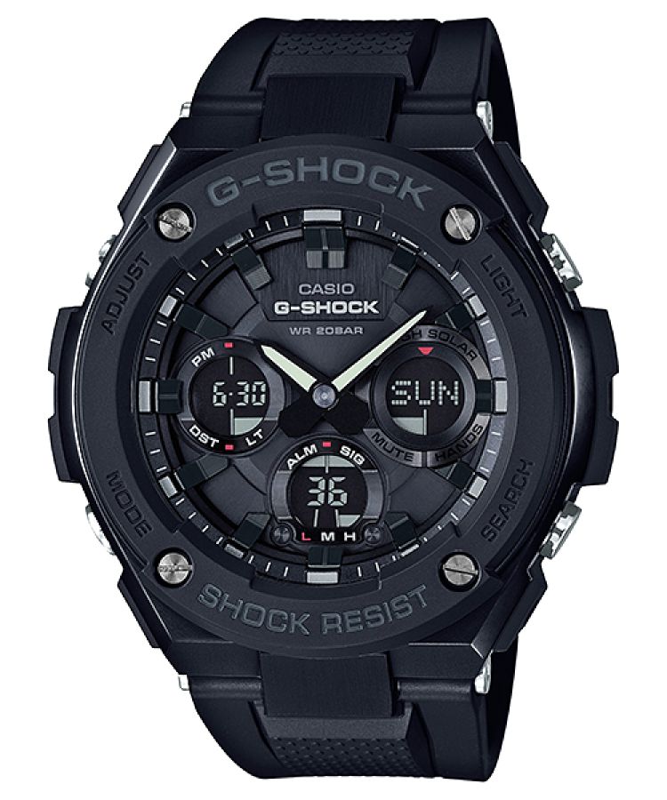 Casio Steel GSTS100G-1B G-shock Erkek Siyah Gri | CVOFJY709