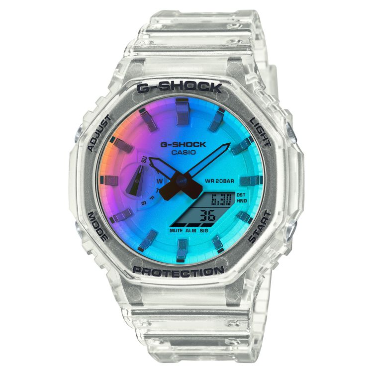 Casio Transparent Analog-Dijital GA2100SRS-7A G-shock Erkek | RLHUJM890