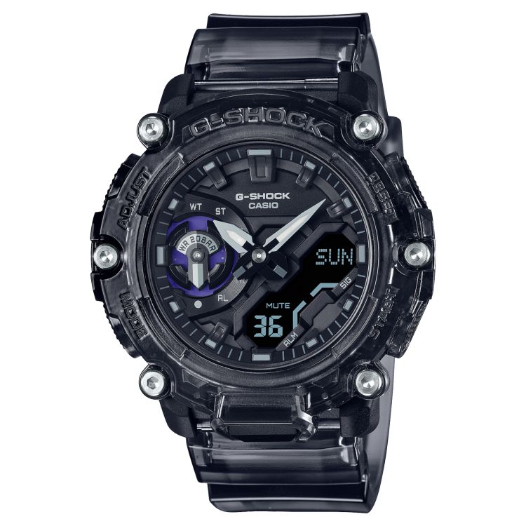 Casio Transparent Analog-Dijital GA2200SKL-8A G-shock Erkek | UJZCYQ983