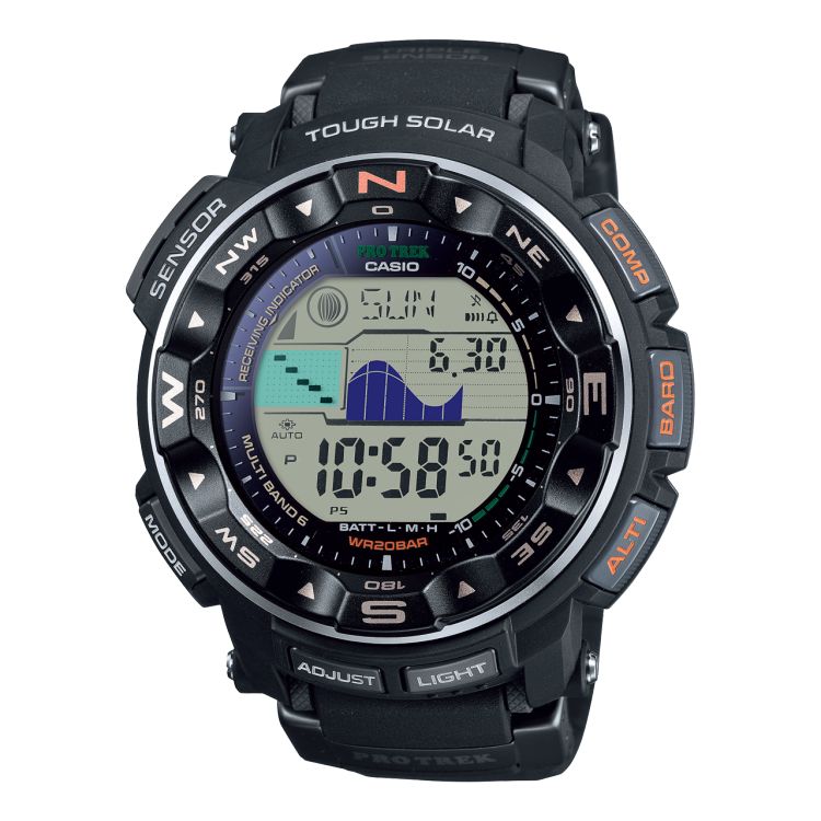 Casio Triple Sensor PRW2500R-1 Pro Trek Erkek Siyah | LGPXVU680